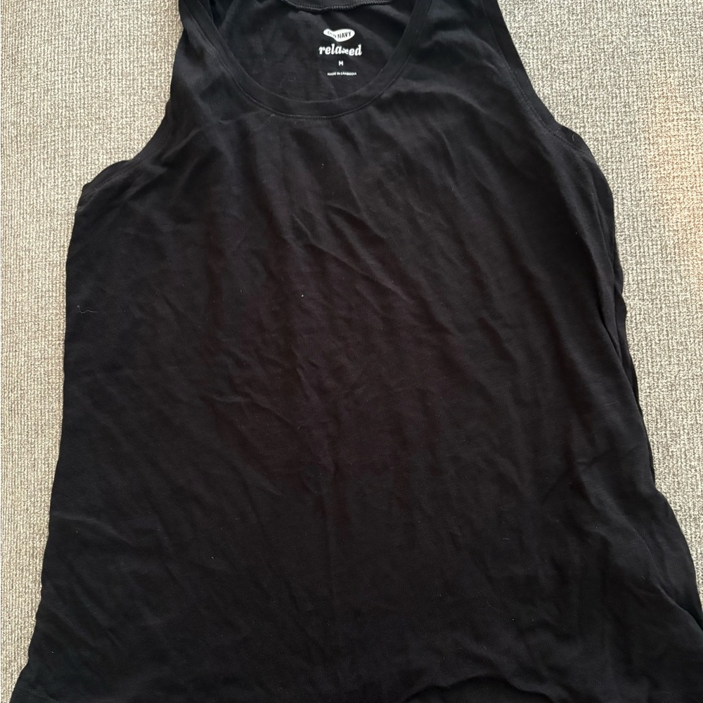 Old Navy Women's Black Tank Top
